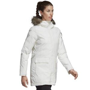 New Adidas Outdoor Xploric Women's Faux Fur Hooded Parka CY8607